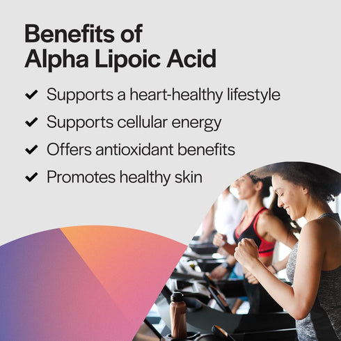 PureFormulas Alpha Lipoic Acid 100 mg ALA Supplement for Liver Support, Antioxidants, 60 Tablets