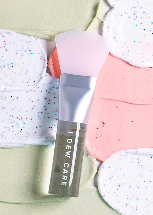 I DEW CARE Soft Silicone Face Mask Brush, Applicator for Face Mask, Body Lotion, and Body Butter
