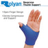 Rolyan Neoprene Pull On Thumb Support, X-Large, Maximum Hand Function, Brace Support for Thumb Sprains