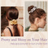 OLESILK Silk Scrunchies Oversized - 100% Mulberry Large for Women with Thick Curly Hair Care