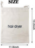 RONYOUNG 4PCS Hair Dryer Bags Drawstring Storage Organizer Travel Bag Container Hairdryer Bag for Traveling