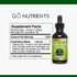 Go Nutrients Prostate Edge - Saw Palmetto & Pygeum Extract Supplement for Men’s Prostate Health, 2oz
