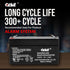 Casil 6V 1.3Ah SLA/AGM Replacement Battery – Maintenance-Free, Compatible with GE Simon 3, GE Simon XT, GE Interlogix