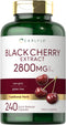 Carlyle Black Cherry Extract Concentrate, 2800 mg, 240 Capsules, Non-GMO, Gluten Free Supplement
