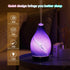 inrorans 160ml 7-Color Star River Aromatherapy Diffuser - Ultrasonic Essential Oil Diffuser with LED Night Light, Cool