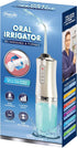 Portable Dental Water Flosser, Cordless Teeth Cleaner with 3 Cleaning Modes, Rechargeable FineLife Products - Silver