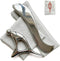 MINZHOUYA Muscle Scraper & Trigger Point Massage Tool- Stainless Steel Gua Sha IASTM