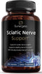 Premium Sciatic Nerve Support Formula, Sciatic Nerve Supplement with Benfotaimine & Turmeric Curcumin (60 Capsules)