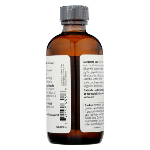 NOW FOODS Orange Essential Oil, 4 FZ