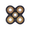 Roziapro Replacement Shaver Head Blade Cutters, 5D Floating Waterproof Electric Razor, Gold