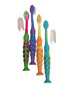 Secret for Longevity 4-Pack Kids BPA Free Toothbrush, Extra Soft, Easy Grip