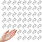 LJZP 100 Pairs Battery Springs AA Battery Negative to Positive Conversion Spring Contact