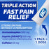 BC MAX Strength Fast Pain Relief Powder, 16 Count Lemonade Flavor Aspirin 500mg and Acetaminophen 500mg Dissolve