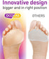 Clear Gel Metatarsal Foot Pads, Thicker Silicone Cushion Pads for Comfort and Pain Relief, Upgraded Shoe Pads for Women