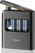 Hixon 1.5V Rechargeable Lithium Batteries AAA 4Pack with AAA to AA Converter,1100mWh 1.5V