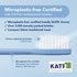 Set 3 Reseio Eco Toothbrush with Replaceable HeadsSoft BristlesPlastic-FreeBPA-FreeSustainable Oral CareTravel Pouch