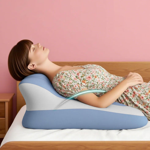ZeawIEsvbyt 3D (Num.03) Couples Intimacy Pillow, Low-Profile Butt Cushion with Memory Foam Design, Support