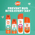 OFF! FamilyCare Insect & Mosquito Repellent Aerosol, 4 Oz, Smooth and Dry Formula, 6 Hours Protection