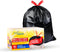 Premium Heavy Duty Trash Bags - 18 Gallon Strong Drawstring, Multiple Sizes - Ideal for Lawn, Yard, and Home Use