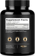 Magnesium Citrate & Oxide 500mg Complex Supplement - High Absorption for Bone Density, Muscles, Energy - 120 Vegan