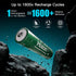 Hixon 1.5V 12Pack 3000mWh Device,1600Cycle,Max 3.8A AA Rechargeable Lithium Batteries, High Capacity Double AA