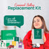 Do-it-Yourself Screwdriver and Batteries Replacement Kit with (18 LR41, 18 LR44) Compatible for Hallmark Keepsake Magic Ornament + Bonus Surprise Christmas Ornaments QSB6066
