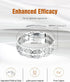 Jecanori Copper Bracelets for Women, Effective Pure Copper Magnetic Bracelet for Pain Relief with 3500 Gauss Magnets