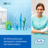 TEPE Interdental Brush Angle, Angled Dental Brush for Teeth Cleaning, Pack of 25, 0.40 mm, Extra-Small/Small Gaps,