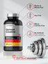 Horbaeach German Creatine Monohydrate 5000mg, 250 Capsules, Non-GMO, Gluten Free Supplement
