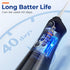 Bitvae C6 Water Flossers for Teeth, Cordless Dental Flosser with 6 Jet Tips, 3 Modes, IPX7 Waterproof, Black