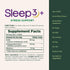 Sleep3 100% 10mg, 28 Nature's Bounty Sleep + Stress Support, Maximum Strength Drug Free Sleep Aid, Dietary Supplement
