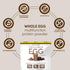 Designer Wellness Natural Egg Yolk & White Protein Powder, Keto and Paleo Friendly, Dutch Chocolate, 12.4 Ounce