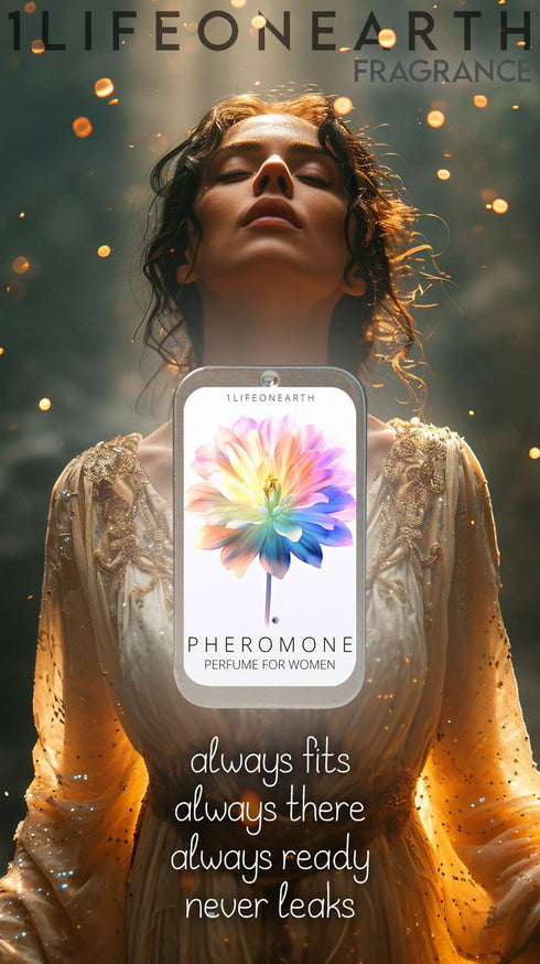 Pheromone Perfume for Women to Attract Men, Solid Compact Tin, 0.35 oz