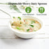 ECOLipak 150 Pcs Disposable Spoons, 6.7" Large Size White Disposable Spoons, Heavy Duty No Plastic Spoons for Party,
