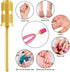 Nail Drill Bits and Sanding Bands for 3/32 Inch Shaft - Manicure and Pedicure Tool for Acrylic Nails (Gold)