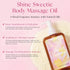 SKUPHI 6.76 Oz Body Oil for Massage, Lightweight Non Greasy Massage Oil for Relaxation & After Shower, Smooth Glide