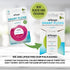 DrTung's Smart Floss - Natural Floss, PTFE & PFAS Free Floss, Gentle on Gums, Expands & Stretches, BPA Free Floss - Natural Dental Floss Cardamom Flavor (Pack of 6)