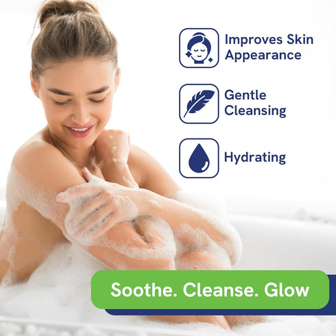Seborrheic & Atopic Dermatitis Gentle Face Wash - Natural & Organic Cleanser for Sensitive Skin