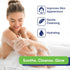 Seborrheic & Atopic Dermatitis Gentle Face Wash - Natural & Organic Cleanser for Sensitive Skin