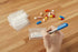 Pill Pouches, Plastic Pill Bags (Pack of 200), Resealable Zipper Pill Organizer Pouch Bags, Clear with Write on Label