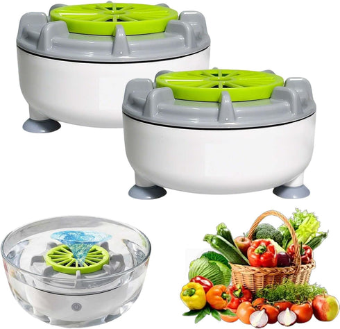 Pnawq Fruit Cleaner Machine, Efficient Portable Fruit and Vegetable Washers, Automatic Washer Spinner