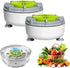 Pnawq Fruit Cleaner Machine, Efficient Portable Fruit and Vegetable Washers, Automatic Washer Spinner
