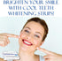 Natural Teeth Whitening Strips - Sensitive Teeth White Strips, No Peroxide, No Bleach