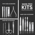 Utopia Care Manicure Kit, 15 Piece Professional Stainless Steel Nail Clippers Set for Men and Women with Luxurious