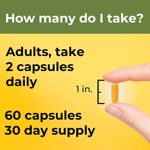 Nature Made Extra Strength Turmeric Curcumin - 1000mg with Black Pepper, 60 Vegetarian Capsules, 30 Day Supply