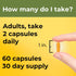 Nature Made Extra Strength Turmeric Curcumin - 1000mg with Black Pepper, 60 Vegetarian Capsules, 30 Day Supply