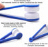 KINGVELLY 8 Pcs Mini Eyeglass Cleaner Kit, Microfiber Glasses Cleaning Clip with Soft Brush, Portable Spectacles