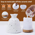 inrorans 160ML Ceramic Diffuser for Essential Oils Lucky Bag Aromatherapy Diffuser Ultrasonic Cool Mist Humidifier