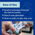 Pack 2 inch, 6 OVIK Health PetFlex Pet Flexible Self-Adhering Elastic Bandage for Wound Care First Aid Wrap for Small