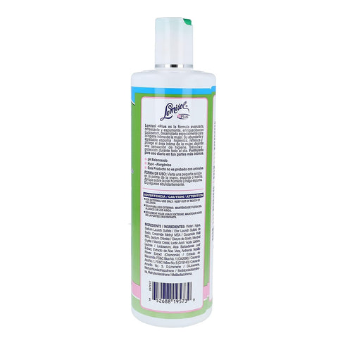 Lemisol Feminine Wash, Daily Cleanser, Hypoallergenic, 16 FL Oz, Bottle